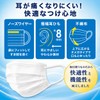 Made in Japan, Ribbed Fluffy Mask, Regular, Pack of 100