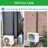 MOOITEK 5" 17Ft PVC Decorative Line Set Cover Kit for