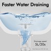 KES Bathroom Sink Drain with Overflow Vessel Vanity Sink Pop
