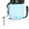 HIGHCAMP Kids Ski Mittens Waterproof Winter Snow Gloves with Zipper