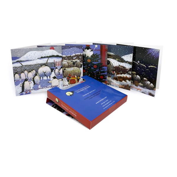 Christmas Card Pack by Irish Artist Thomas Joseph - Greeting