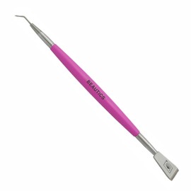 BEAUTICS Eyelash Lash Lift Tool with Comb and Tint, Stainless Steel Brush Eyelash Extension Clean up (Pink)