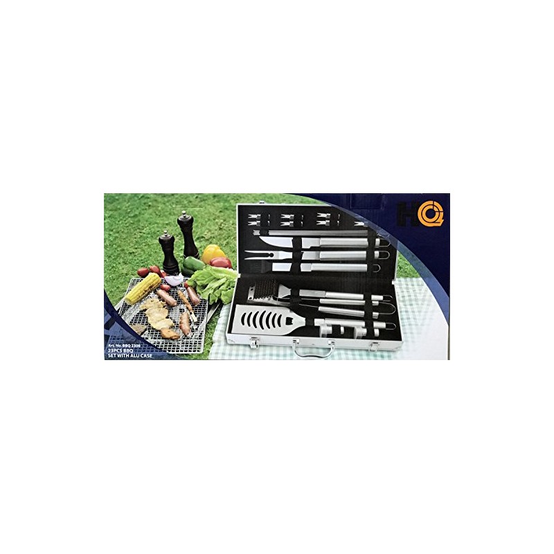 The Great Outdoor 23 Piece Stainless Stainless Steel Grilling Accessories