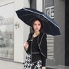 Pioggistar Windproof Umbrella for Men and Women, Inverted Mechanic Umbrellas