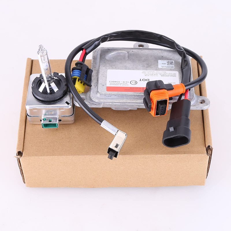 Oskkude 2PCS Xenon HID Headlight Ballast Control Unit, D3S Bulb,