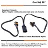 iJDMTOY 20-Inch APTIV Metri-Pack 150 Series 4-Way TMP Male/Female Plug