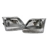Holiday Rambler Admiral 2004-2007 RV Motorhome Pair (Left & Right) Replacement Front Headlights with Bulbs