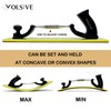 VOLSIVE Adjustable Sander Longboard Flexible Hand Sanding Blocks with Hook