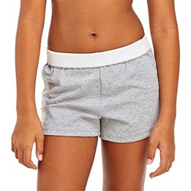 Soffe Girls' Cheer Shorts (XL, Oxford)