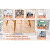 36pcs Silicone Chair Leg Cover Elastic Soft Transparent Chair Feet