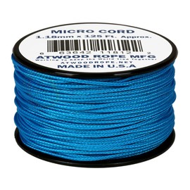 Atwood Rope MFG 1.18mm Micro Cord - Blue USA Made