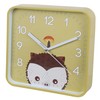 sarcia.eu Hedgehog Wall Clock, Square Analog Clock for Kids 20.2x20.2