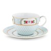 Blushing Birds Cup and Saucer White 0.28 L