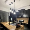 OKELI Pendant Light, Modern Black Pendant Lights Fixture,3 Color Unique
