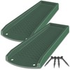 NAACOO 2 Pack Downspout Splash Block, 24" Rain Gutter Downspout