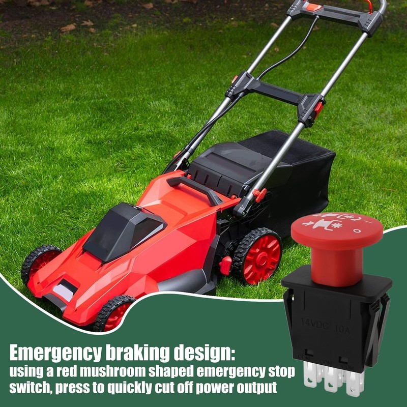 Mower Button Replacement | Lawn Mower Clutch Braking System -
