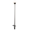 Attwood 7100A7 Stowaway Light with Plug-in Base, 24-Inch-Long Pole, 2-Mile