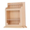 Dollhouse Cabinet Miniature Model Fine Workmanship Composite Wood Miniature Display