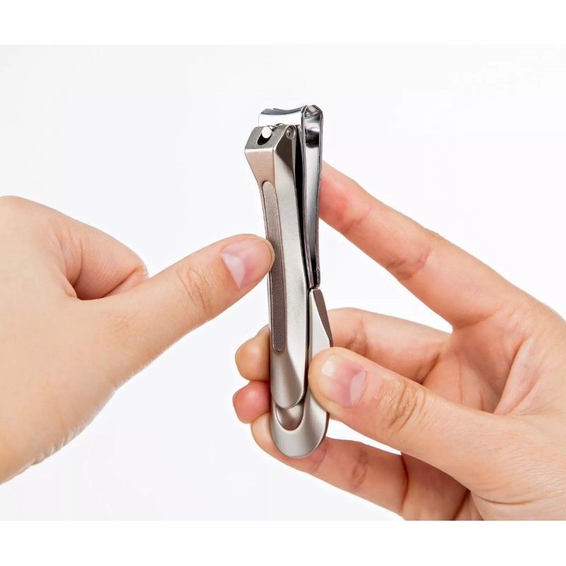 SEKI EDGE SS-112 Stainless Steel Nail Clipper Ergonomic Handle With