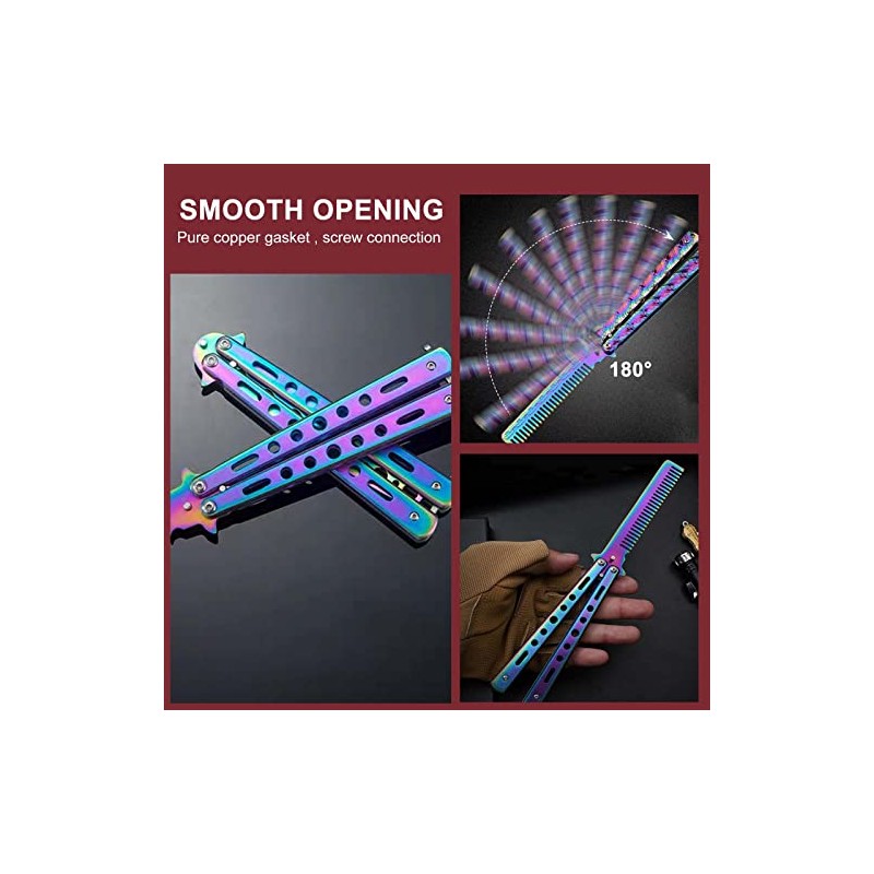 Cosswe Foldable Pocket Comb Spring Hair Styling Accessories for Hairdressing