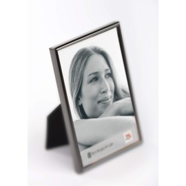 Walther design WD520D Chloe Picture Frame, 15x20 cm (5,9 x 7,9 inch), anthracite