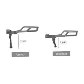 Hohopeti 4pcs Propeller Protector Guard for Air 2/2S Foldable Drone Accessories Sturdy Protective Cover for Propellers Suitable for Aerial Photography Grey