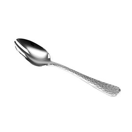 Solex Lena Cutlery Set of 6 Dinner Spoons Hammered Look