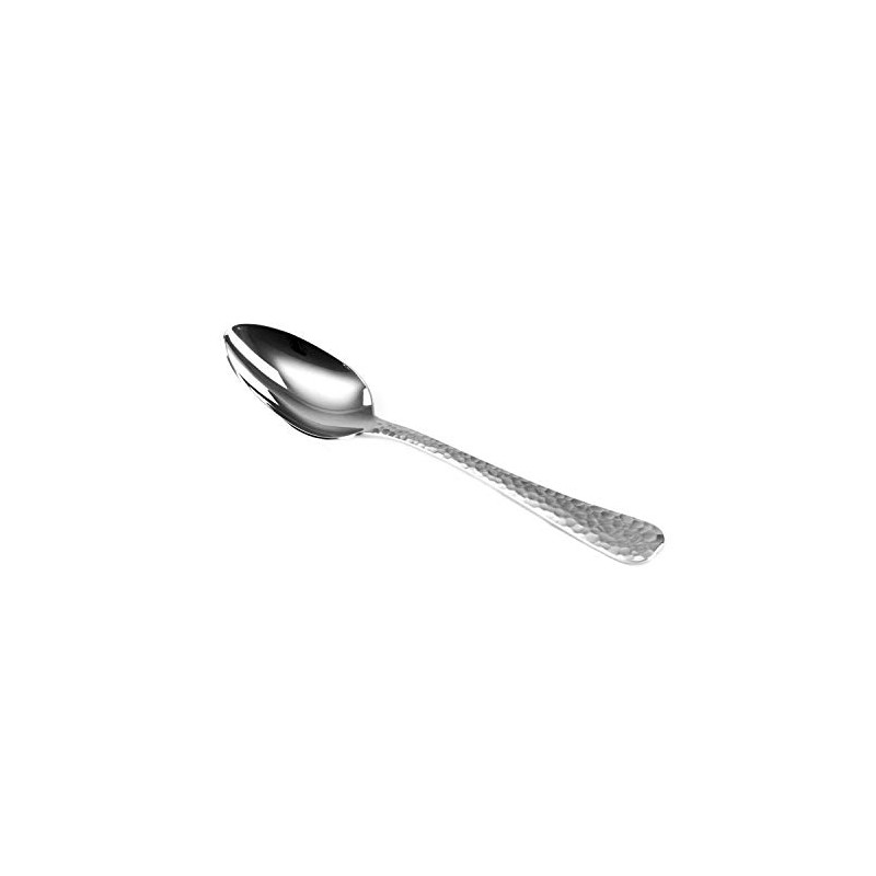 Solex Lena Cutlery Set of 6 Dinner Spoons Hammered Look