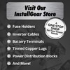 InstallGear 1/0 Gauge Wire (25ft) - Copper Clad Aluminum CAA
