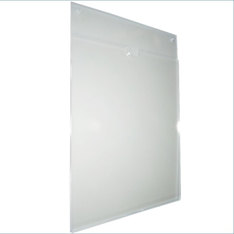Porta hojas vertical de acrilico tamaño carta