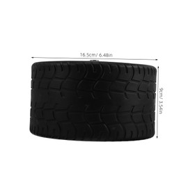 Ciieeo Wheelbarrow Tire Replacement Solid Puncture Tire for Outdoor Camping Carts Universally Compatible with Garden Trailers Hand Trucks Trolleys Reliable Support Mud Rocky Paths