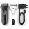 Braun Series 3 ProSkin 3000s Electric Scheerapparaat, Zwart - Oplaadbaar