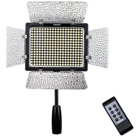 YONGNUO YN-300 III LED Camera Video Light 3200k-5500k for DSLR Canon Nikon Olympus Pentax Samsung Sony with IR Remote Phone Operation