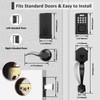 Keyless Entry Door Lock with 2 Handles, Tinewa Electronic Keypad