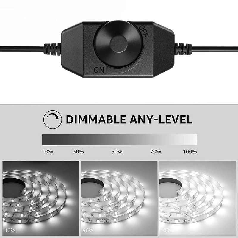 LED Strip Light Dimmer, DC 12V-24V LED Strip Light Dimmer