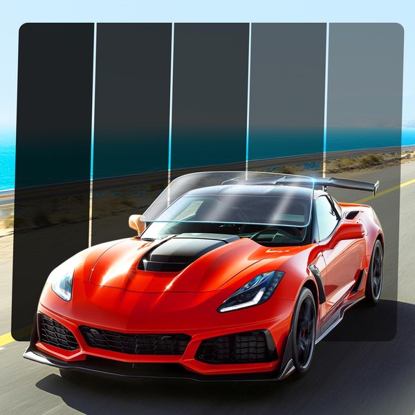 Amzwolf 50% VLT Ceramic Car Window Tint Film (20In x