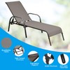 Giantex Set of 2 Adjustable Patio Chaise Lounge, Outdoor Folding