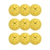 OZO Pickleball - Set of 9 Outdoor Balls, 40 Holes,