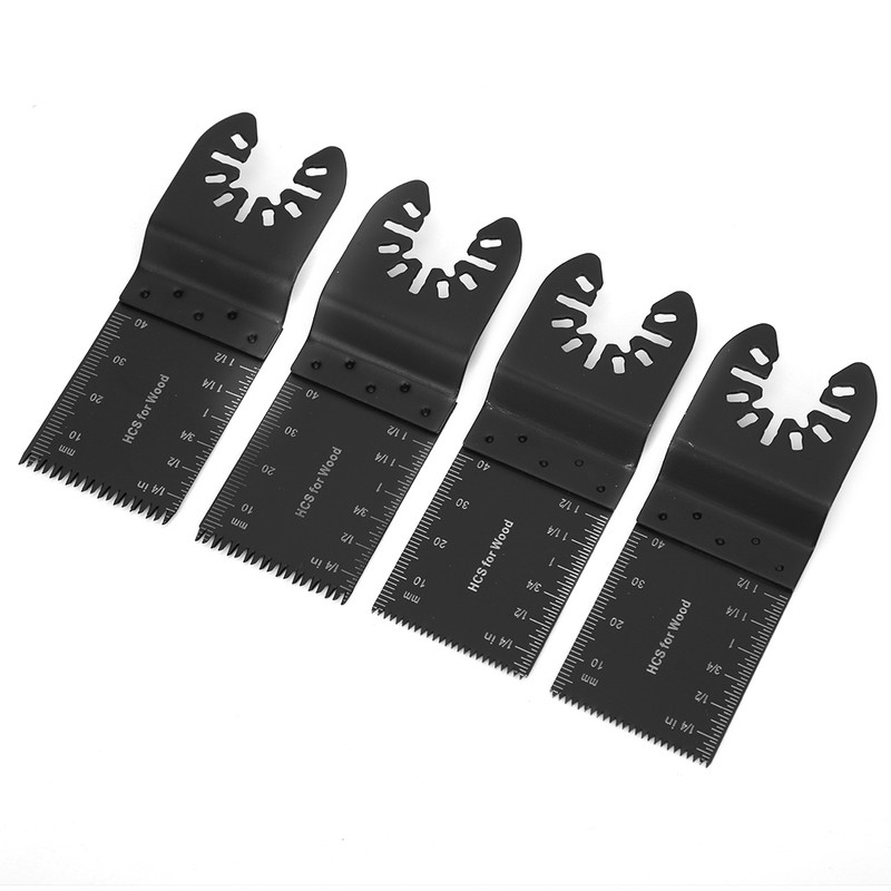 12pcs Universal High Carbon Steel Oscillating Saw Blades Multifunctional Cutting