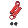 Foglia ATB 52213 Aluminum Bar End Bar, Red, Clamp Diameter