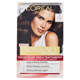 Excellence Cream Hair Dye, Dark Brown, Nr. 3