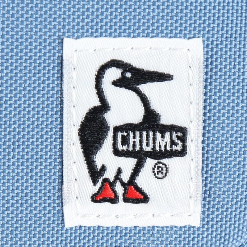 Chums Recycle Round Coin Case Sand Travel Wallet, BLUE, One