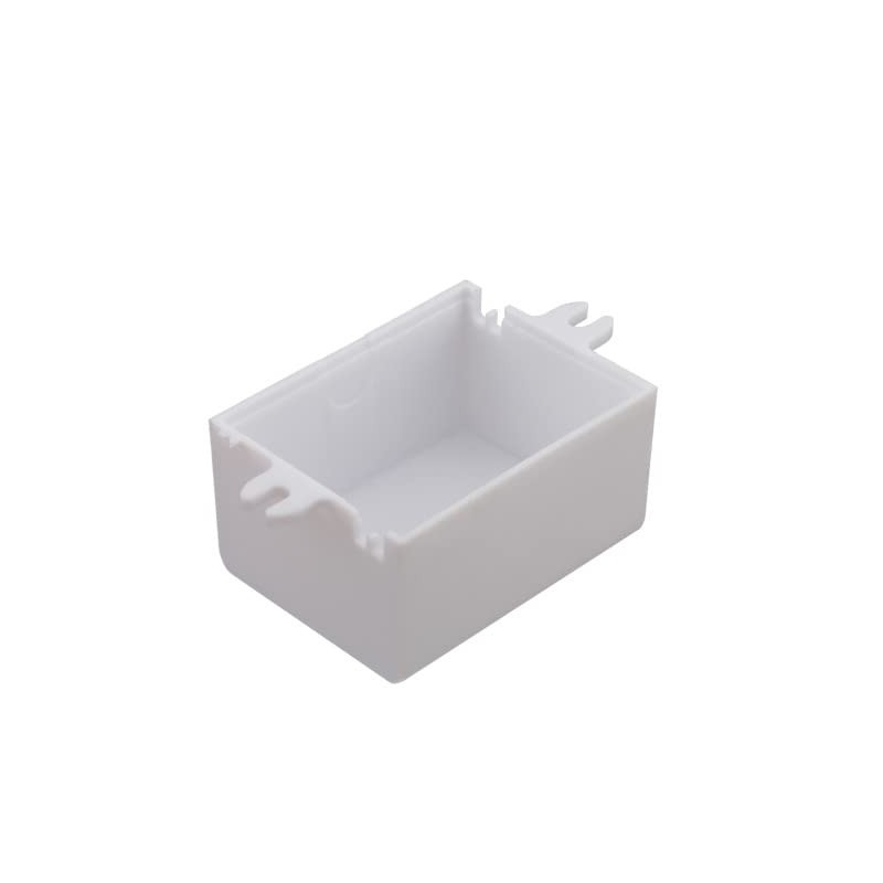 Heyiarbeit 4Pcs 1.81"x1.38"x0.94" ABS White Dustproof Electronic Junction Box Enclosure