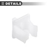 Motoforti Hood Prop Rod Clip Retainer,for Honda Accord 2014,Plastic,White