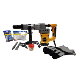 Mini Hard Dirt Digging and Breaking Jack Hammer with Bits (Concrete and Dirt) 13-LBS