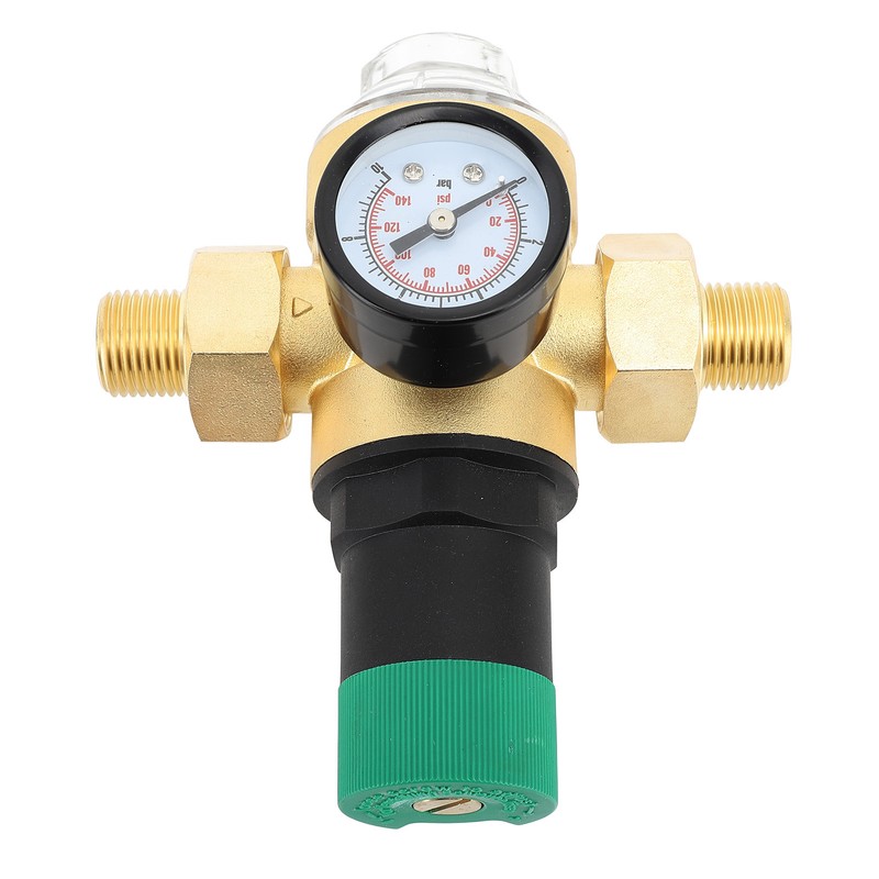 Water Pressure Regulator Brass G3/4 Water Pressure Reducer Valve with