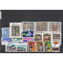 Collector's Stamps: Liechtenstein 1979 Postmark Complete Year in Clean Preservation