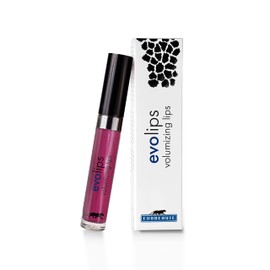 EVOBEAUTÉ evolips Volumising Lips "Sugar Plum" 5 ml I Lip Fluid with Volume Effect, Colourful, Lip Gloss for Lip Care, Moisturising