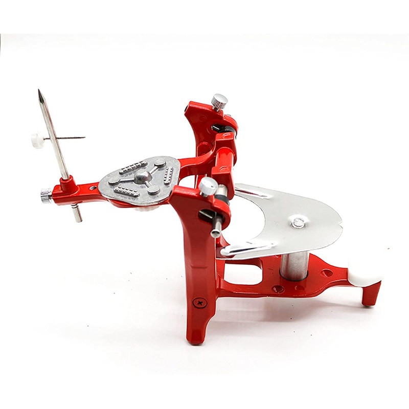 Stainless Steel Adjustable Dental Laboratory Implant Dental Red Articulators