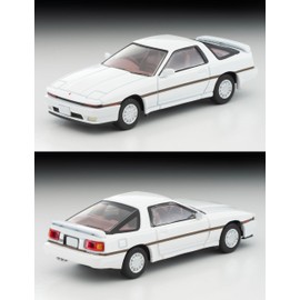 TOMYTEC Tomica Limited Vintage Neo LV-N106e Toyota Supra 3.0 GT Turbo, White, 1986, Complete Product